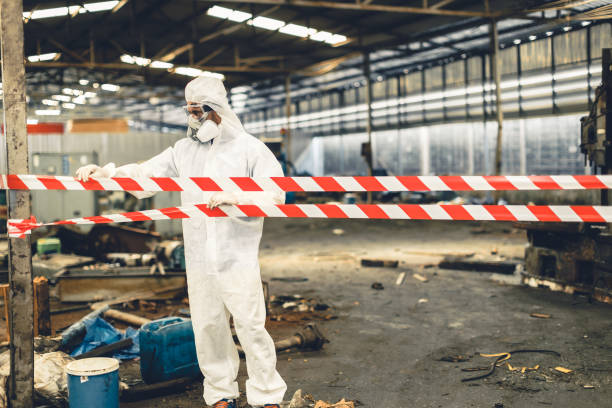 Professional Odor Removal technician working in Sixes, OR